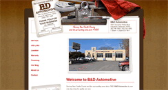 Desktop Screenshot of bdautomotive.com